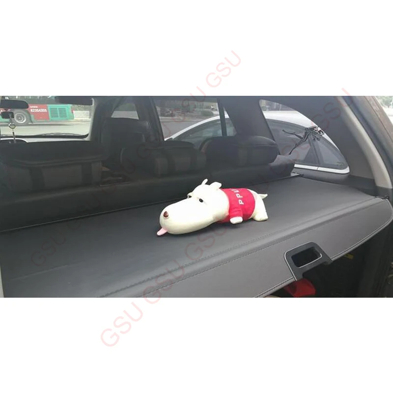 Черный Бежевый Цвет задний багажник защитный щит выдвижной Tonneau крышка грузовой