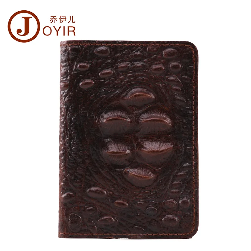 Винтажный Мужской чехол кошелек Joyir многофункциональный держатель для паспорта