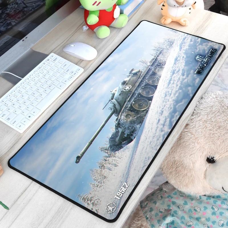 30*60 см большой игровой коврик для мыши, коврик для игровой мыши, Противоскользящий резиновый игровой коврик для мыши World of Tank, настольный компьютерный коврик
