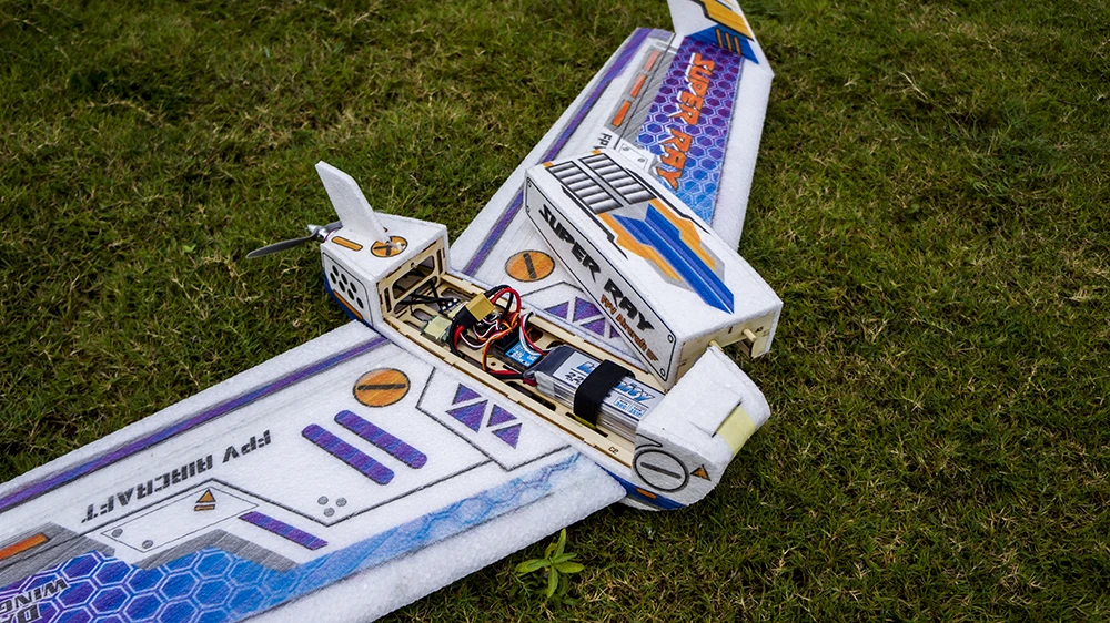 EPP модель самолета Super Ray 1100 мм размах крыльев ZAGI RC Самолет EPP самолет SPANSWING Delta крыло FPV Самолет