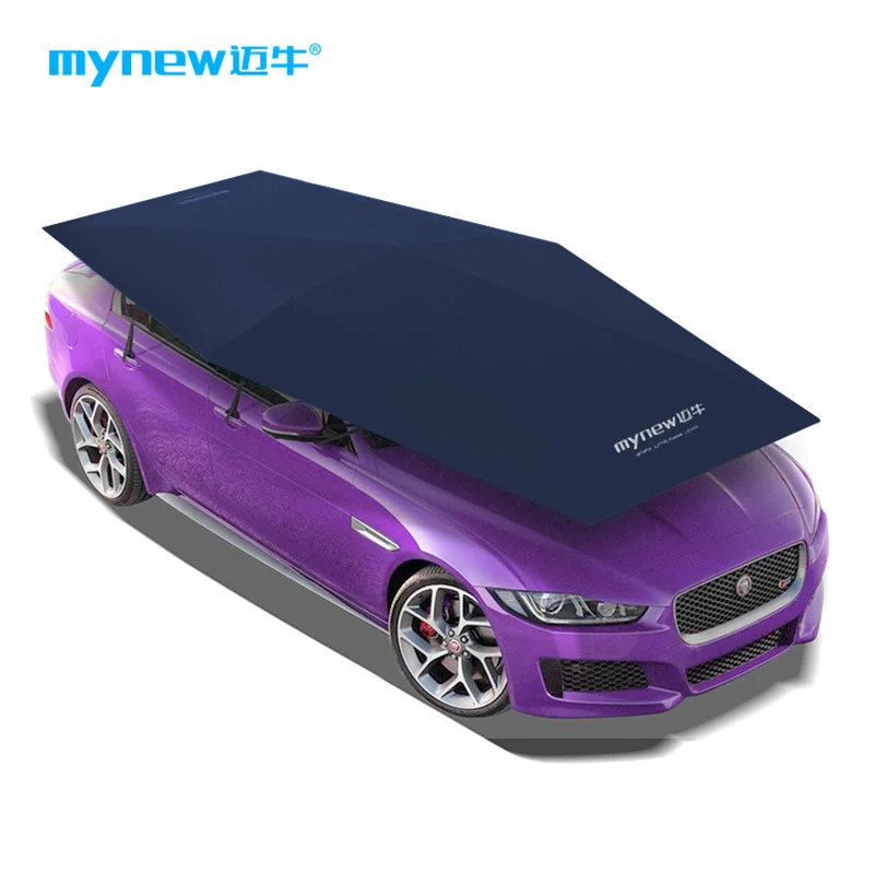450x230 см автоматический автомобильный Зонт с дистанционным управлением автоматический круглый автомобильный тент солнцезащитный навес для автомобиля открытый тент