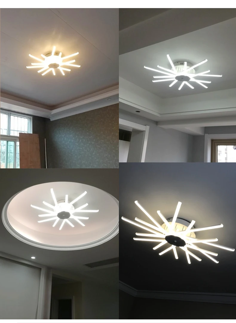 Современные потолосветодиодный светодиодные люстры в новом дизайне