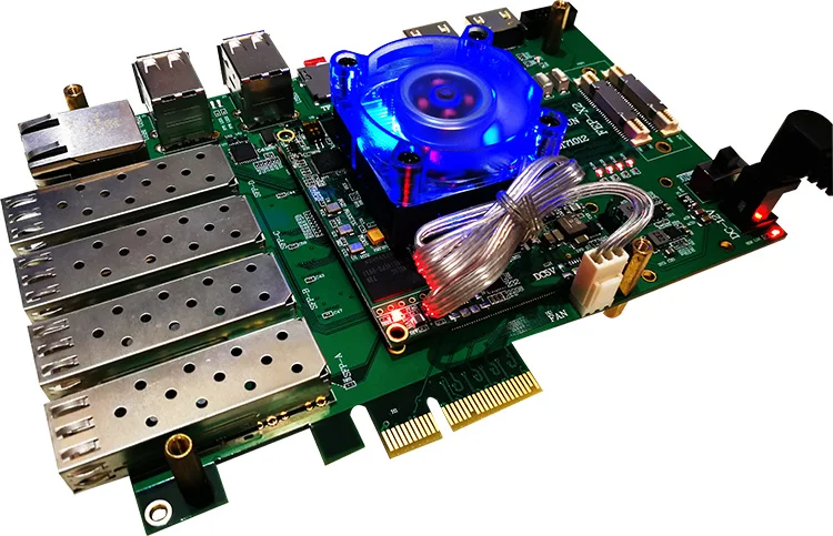 Для посылка почты [M union MiZ7035]XILINX Zynq ARM + FPGA макетная плата ZC706 | Компьютеры и офис