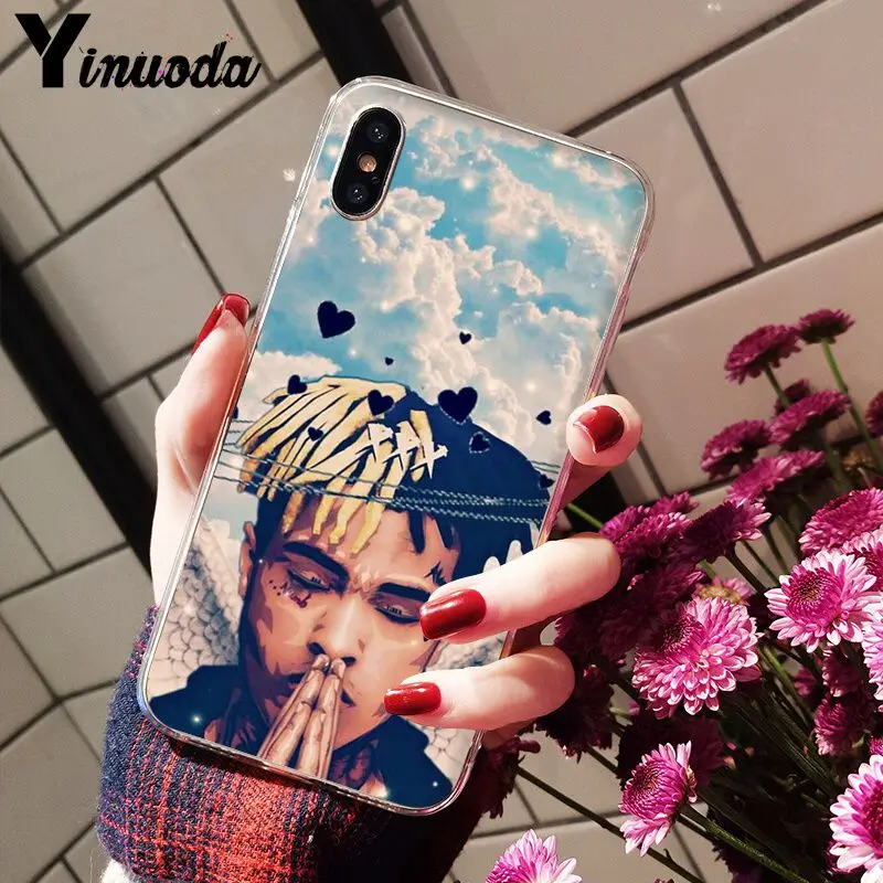 Yinuoda XXXTentacion музыка DIY Окрашенные красивые аксессуары для телефонов Чехол Apple iPhone 8