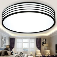 modern round ceiling lights bedroom fixtures lighting living lamp decoration light plafond lamp simple 110 220v 5060cm
