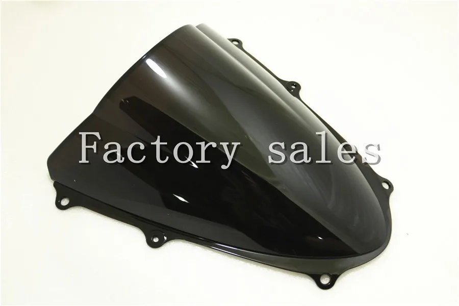Ветровое стекло для Suzuki GSXR1000R K9 2009 2010 2011 2012 2013 2014 2016 черное ветровое с двойными