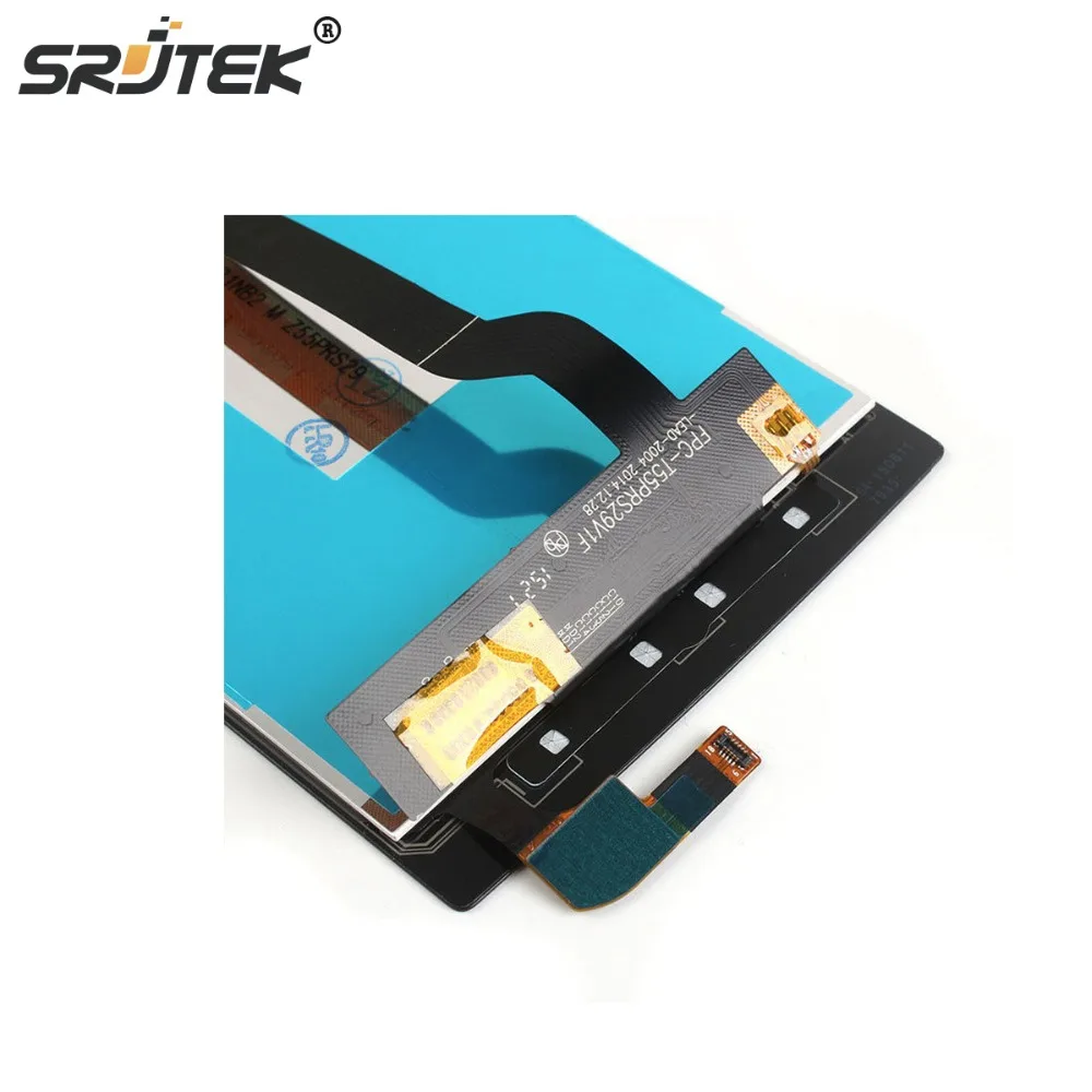 Srjtek для ZTE ZMax 2 Z958 ЖК панель с кодирующий преобразователь сенсорного экрана в