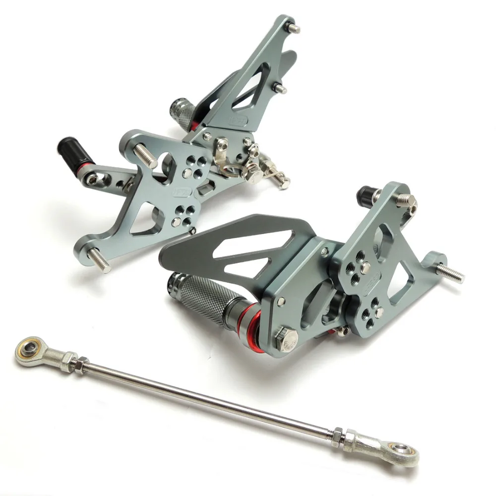 Аксессуары для мотоциклов KEMiMOTO, запчасти с ЧПУ для Honda CBR250R CBR 250R 2011 2012 2013, регулируемые Задние подножки, подножки