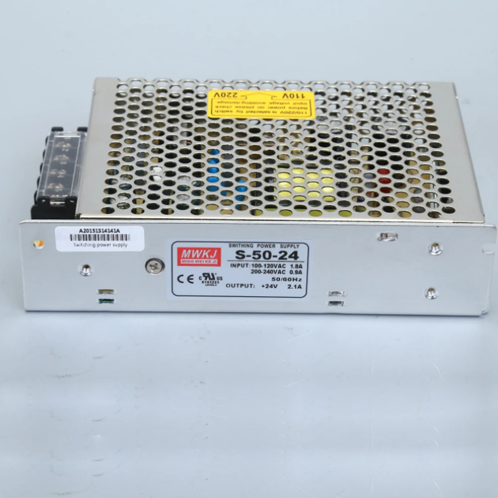 S 50 24V Регулируемый DC регулируется питания импульсный источник трансформатор