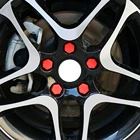 Чехлы для колесных гаек Mercedes-Benz серии A B C E S G M ML GLK C CL CLK CLS GL R SL SLK SLS AMG TPMS, 19 мм, 20 шт.лот