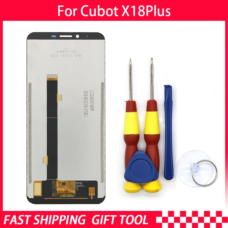 Новый оригинальный ЖК дисплей с сенсорным экраном экран для Cubot X18 Plus запасные