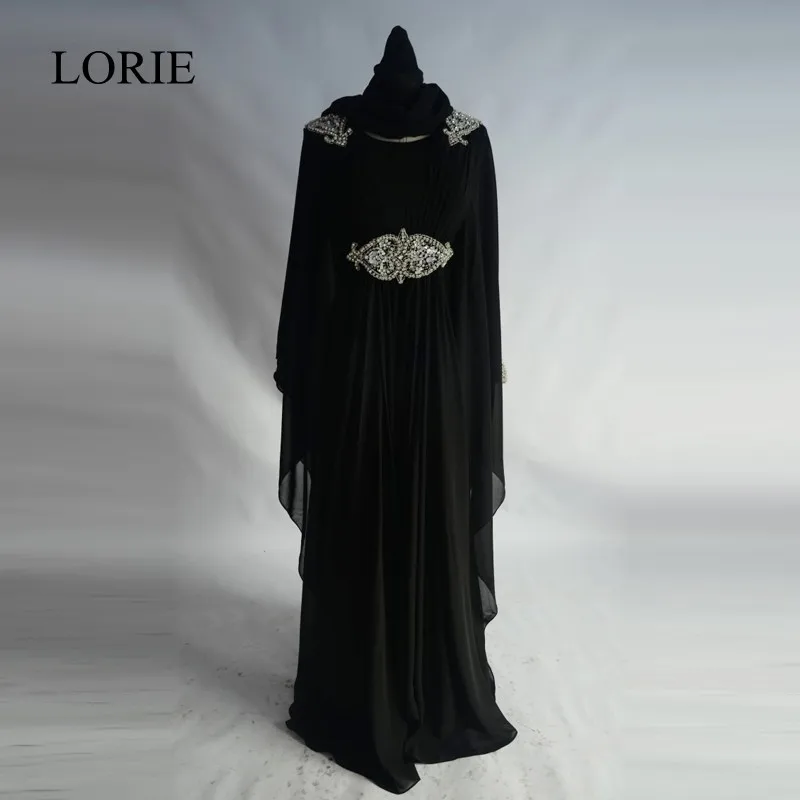 Абая в Дубае Макси хиджаб вечерние платья 2017 LORIE мусульманское платье женские