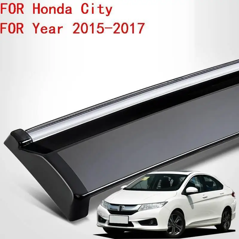 MODEL O Дождь Стайлинг Наружные молдинги автомобиля анти окна козырек для Honda Accord URV Vezel XR-V CRV Avancier City Civic Fit Greiz Odyssey - Цвет: MODEL O