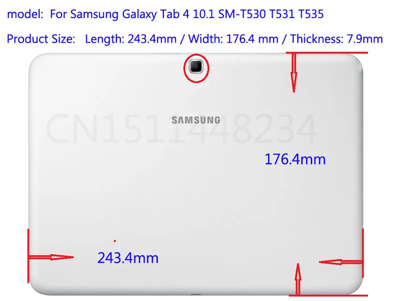 Для samsung Galaxy Tab 4 10," SM-T530 T531 T535 чехол Высокое качество EVA пены Силиконовая ручка стенд дети противоударный чехол