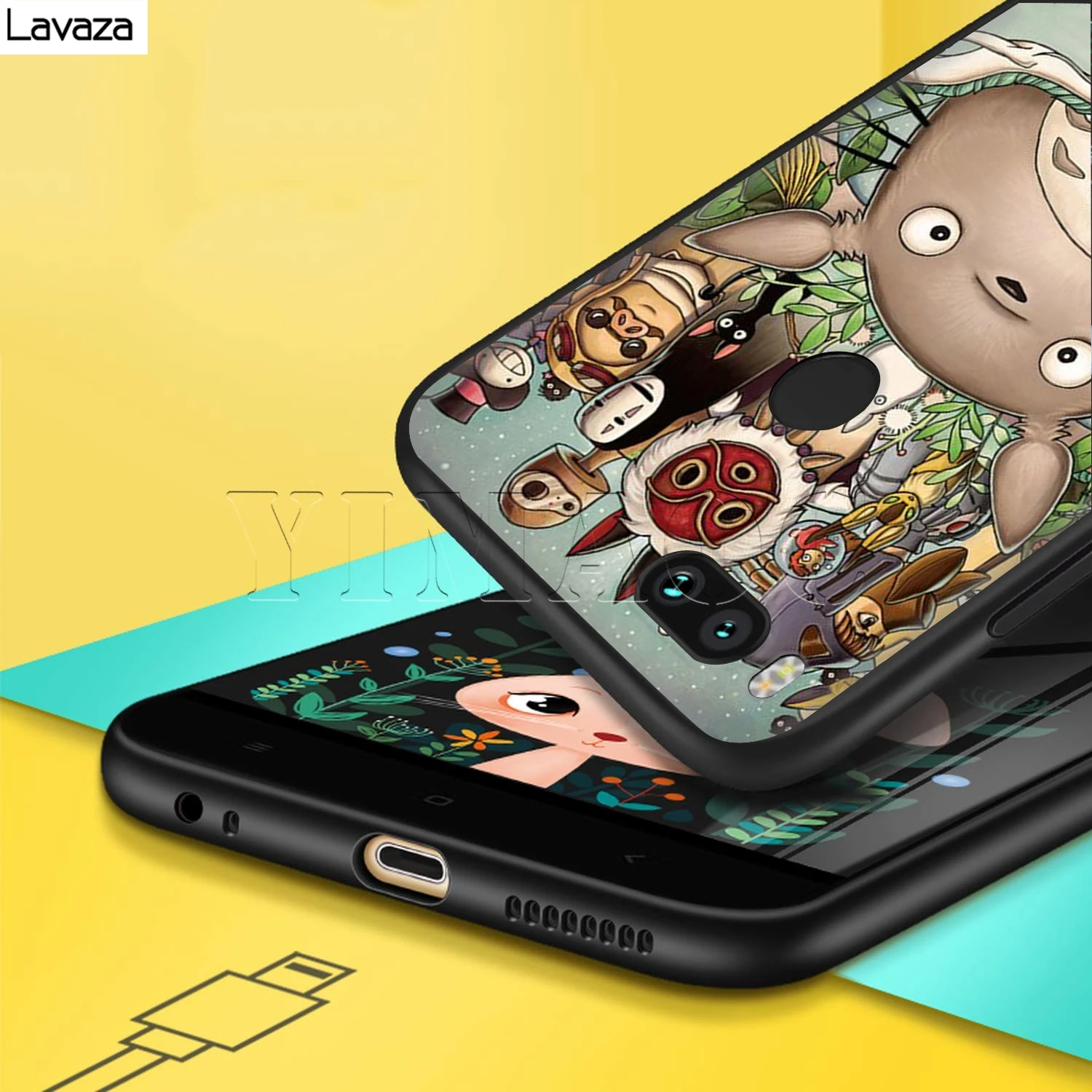 Lavaza Studio Ghibli Spirited Away Totoro Case for Xiaomi Redmi Note 4A 4X 5 5A 6 6A 7 S2 Pro Go Prime Plus |