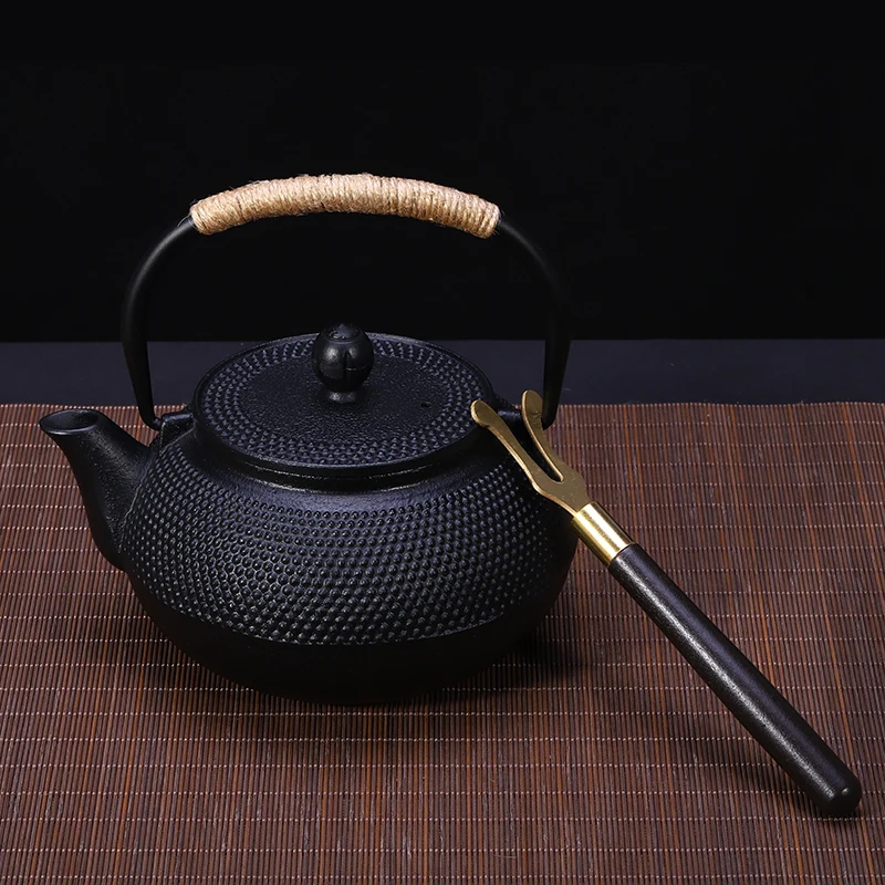 Чугунный чайник ручной работы 0 9 л без БФА Исин самовар стекло керамика