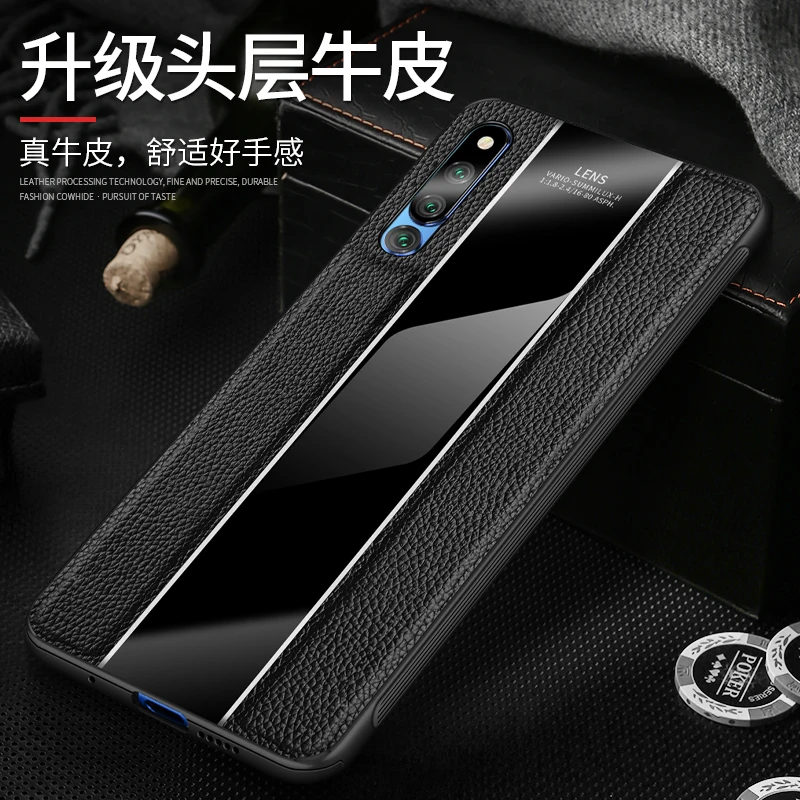 Роскошный чехол для телефона из искусственной кожи huawei Honor magic2 противоударный