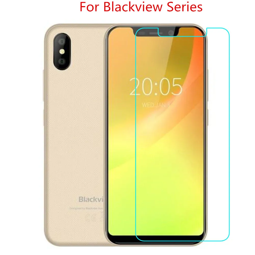 Закаленное стекло для Blackview A20 A30 Pro A10 S6 X Защита экрана пленка телефона защитное