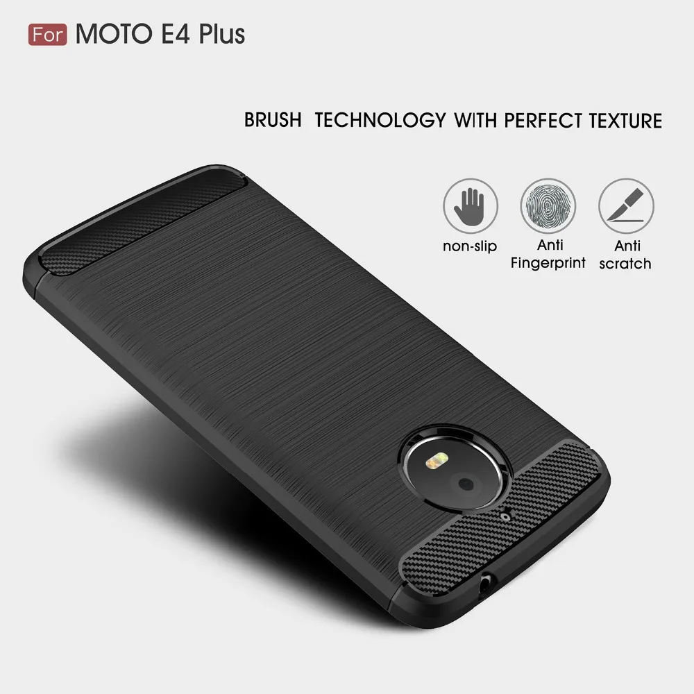 Защитный чехол WIERSS для Motorola Moto E4 Plus E 4 го поколения XT1770 противоударный задней