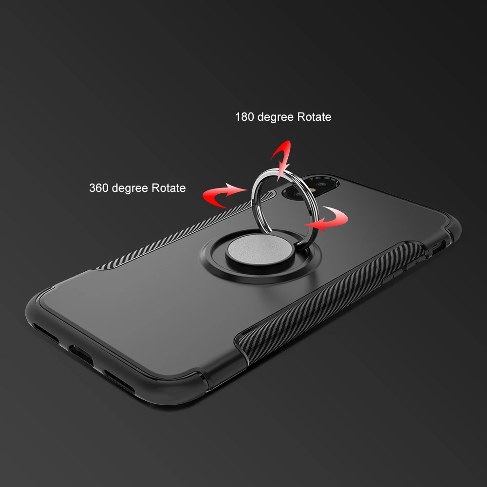 KISSCASE кольцо держатель чехол для iPhone X 7 8 6 6s Plus Чехлы автомобильный Магнитный