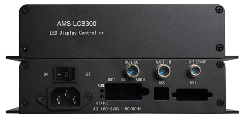 Novastar MSD300 полноцветный светодиодный видео дисплей отправка карты синхронный novastar отправка коробка встроенный Meanwell power
