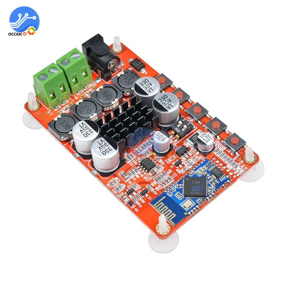 TDA7492P Bluetooth 4 0 цифровая плата усилителя 2X50 W 8-25 V аудио звуковая HIFI стерео приемник