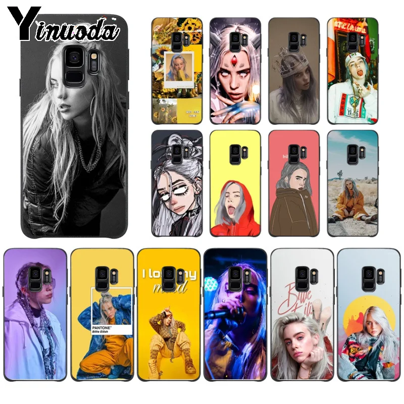 Yinuoda Billie Eilish 13 девушка сделай сам роскошный высокий протектор на конце телефона