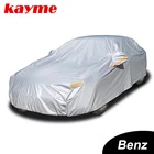 Kayme водонепроницаемый алюминиевый чехол для автомобиля, супер защита от солнца, пыли, дождя, универсальный автомобильный чехол для внедорожника, защитный чехол для Benz