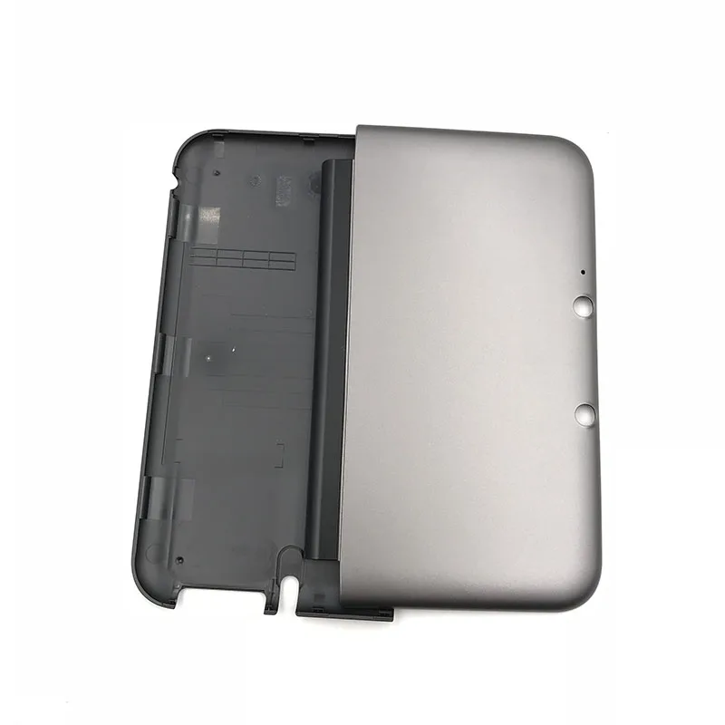 Запасной чехол Корпус для 3DS XL LL Оболочка Чехол для 3dsll консоль бесплатно Верхняя и нижняя крышка - Цвет: silver