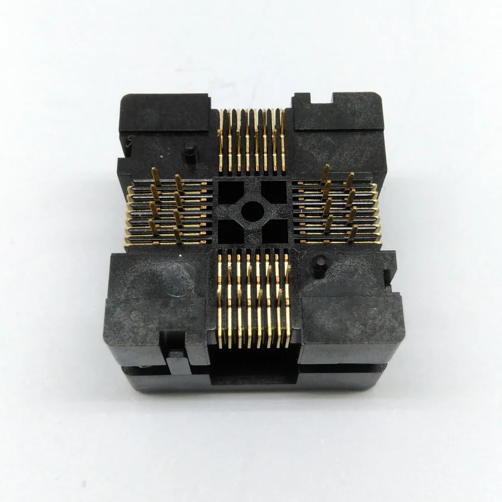 QFP32 TQFP32 LQFP32 запись в гнездо IC51-0324-1498 шаг 0 8 мм Размер 7*7 Открытый верх