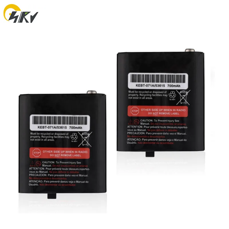 2x беспроводной телефон 53615 батарея для Motorola радио KEBT 071 D A C B|Перезаряжаемые