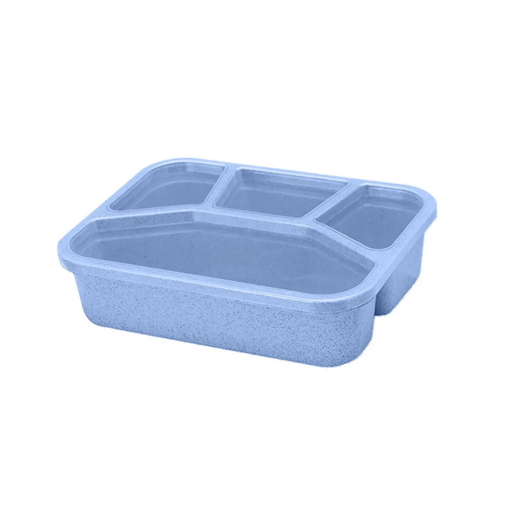 Портативный 4 сетки Ланч-бокс Bento box контейнер для еды ланчбокс для пикника контейнер для хранения еды посуда кухонные гадегетсы