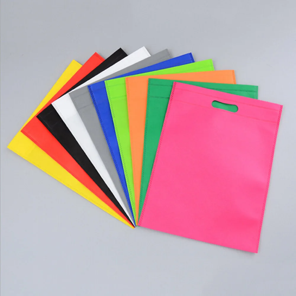 

30x40cm Reusable Shopping Bag Non-Woven Fabric Bags Folding Shopping Bag