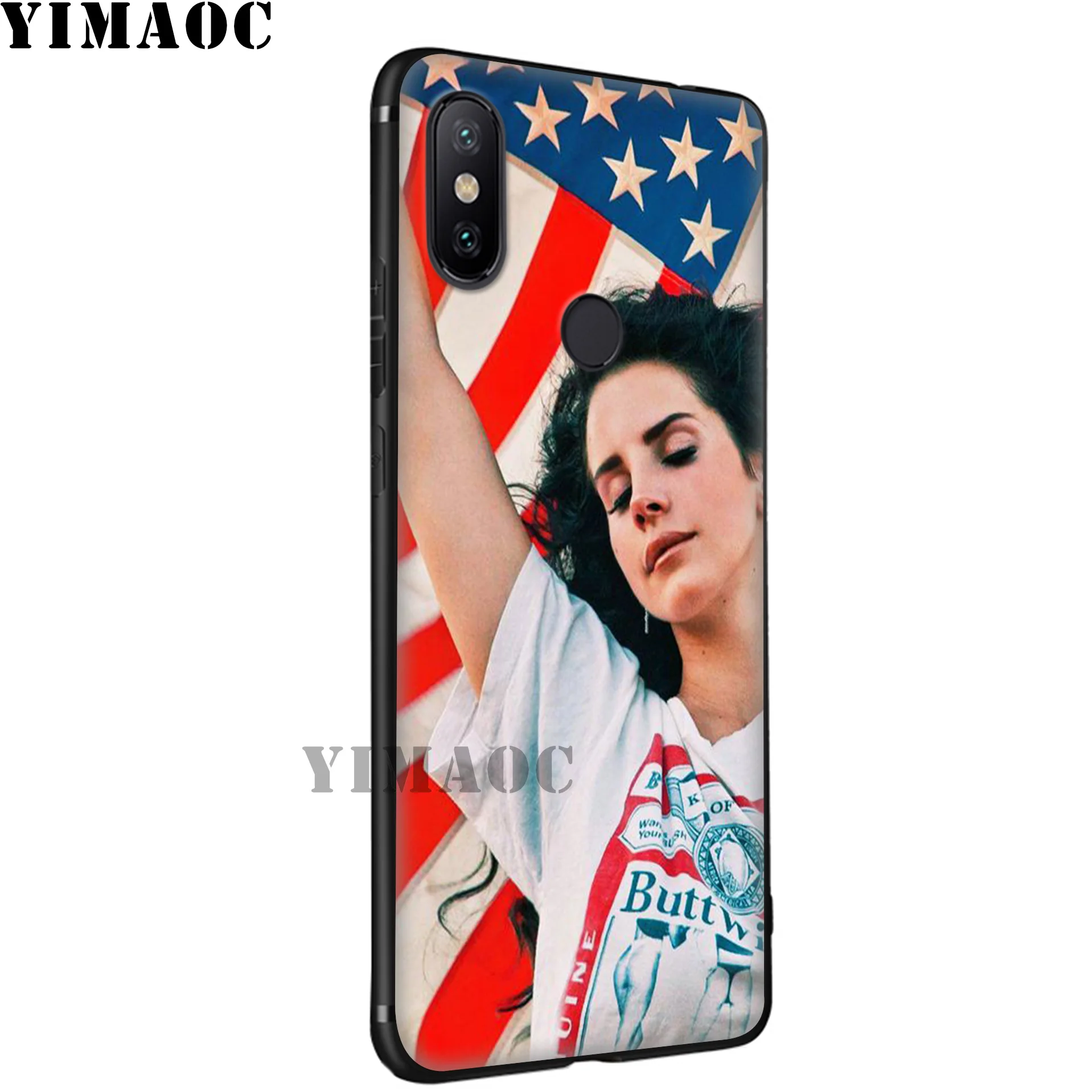 Yimaoc Лана Дель Рей с надписью &quotмягкий чехол для Xiaomi mi 9T 9 8 Se 6 MAX 3 A1 A2 Lite CC9E CC9 6X 5X
