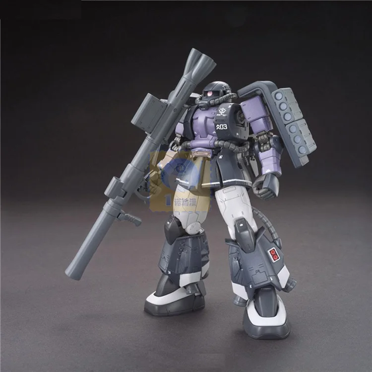 Оригинальная модель Gundam HG 1/144 MS 06R 1A ZAKU 2 ZEON с высокой мобильностью раздвижной