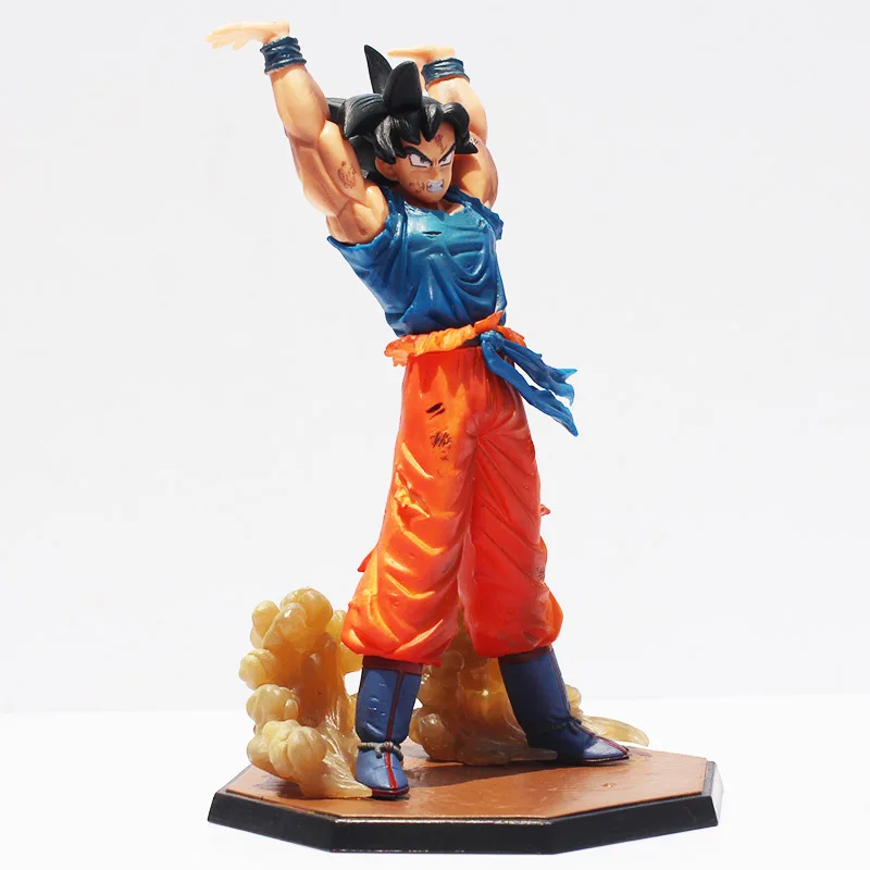 16cm Anime Dragon Ball Z Figuarts Zero Son Goku Spirit Bomb Genki Dama Ver PVC Action Figure DBZ Cool Model Doll | Игрушки и хобби