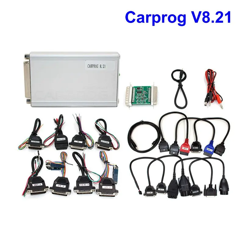 Лучший инструмент для ремонта автомобиля CARPROG полное обновление V8.21 до V10.93 и carprog v8.21 программист 74hc125 чип автомобильные проги все программное обеспечение - Цвет: V8 21