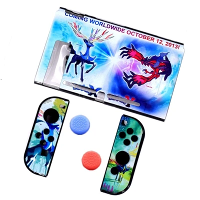 Защитный чехол-накладка для пульта Nitendo Switch Console с контроллером Joy-Con, прямая стыковка - Цвет: 10