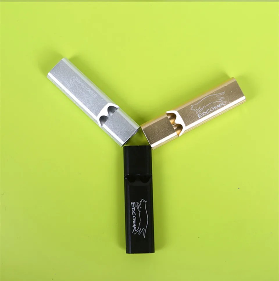 Спасательный свисток для повседневного использования легкий алюминиевый