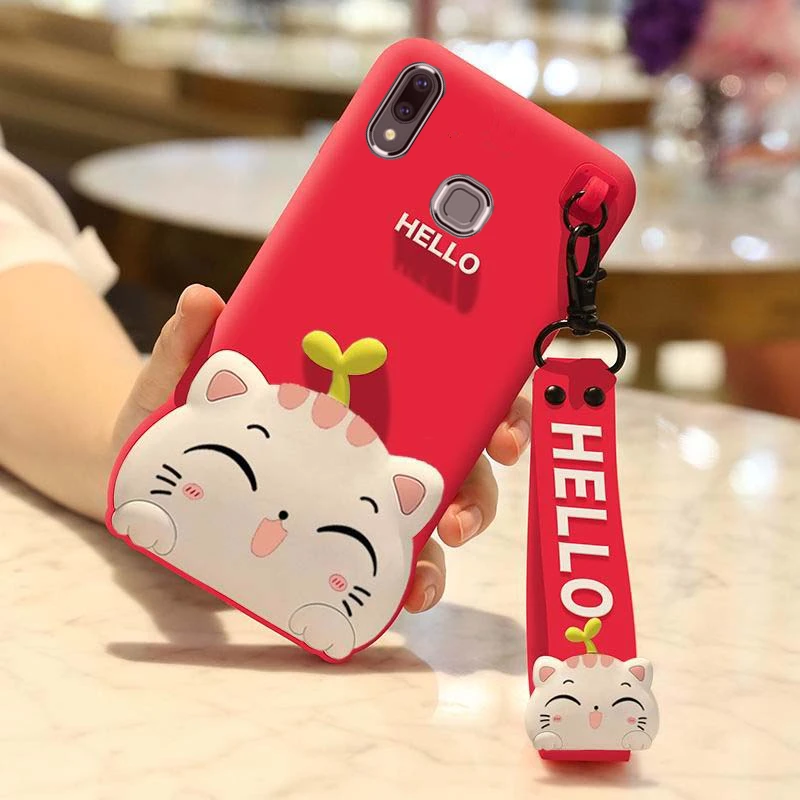 Для Xiaomi mi 6x s le cat 3D чехол для 5X Мягкая силиконовая задняя крышка 8 se мультяшная