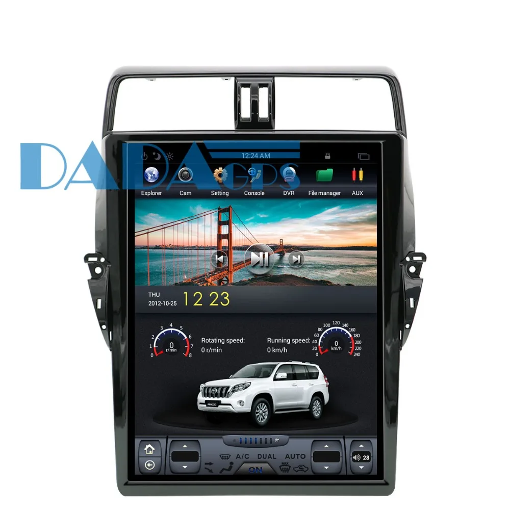Автомобильный DVD плеер в стиле Tesla на Android 150 с экраном 17 дюймов GPS навигацией для