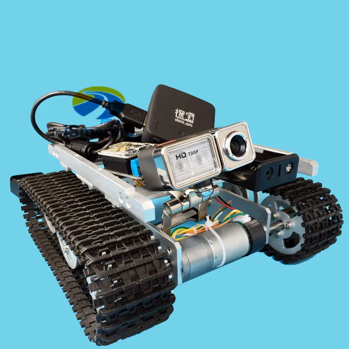 Официальный iSmaring видеомонитор робот фотошасси совместимый с Arduino от Openwrt Router