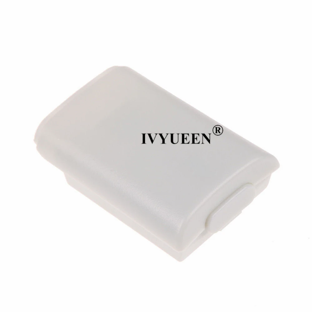 IVYUEEN, 20 шт., для Xbox 360, беспроводной контроллер, AA, батарея, чехол, черный, белый, батарейный блок, крышка, сменный корпус