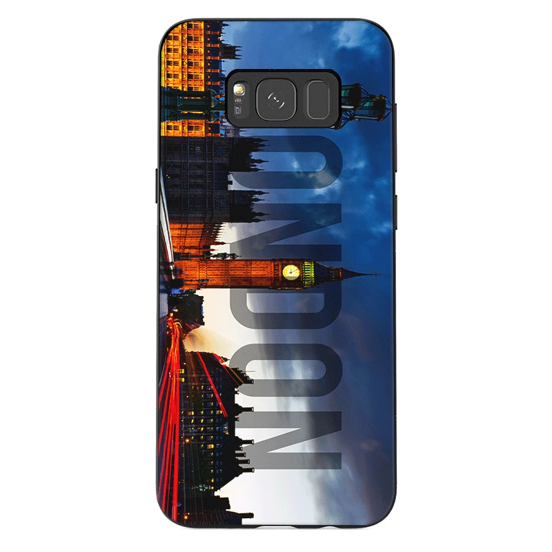 B5 Desxz TPU силиконовый чехол для телефона с принтом «londonbus для samsung GALAXY J6 A3 A5 A30 A10 A40 A50 A70 A7 A8 A9 A6 плюс Защитная крышка - Цвет: B5