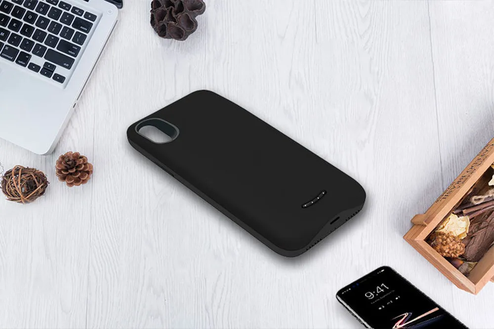 Чехол для зарядного устройства Thravel shark для IPhone X, чехол для аккумулятора, зарядное устройство, ультра тонкий внешний чехол