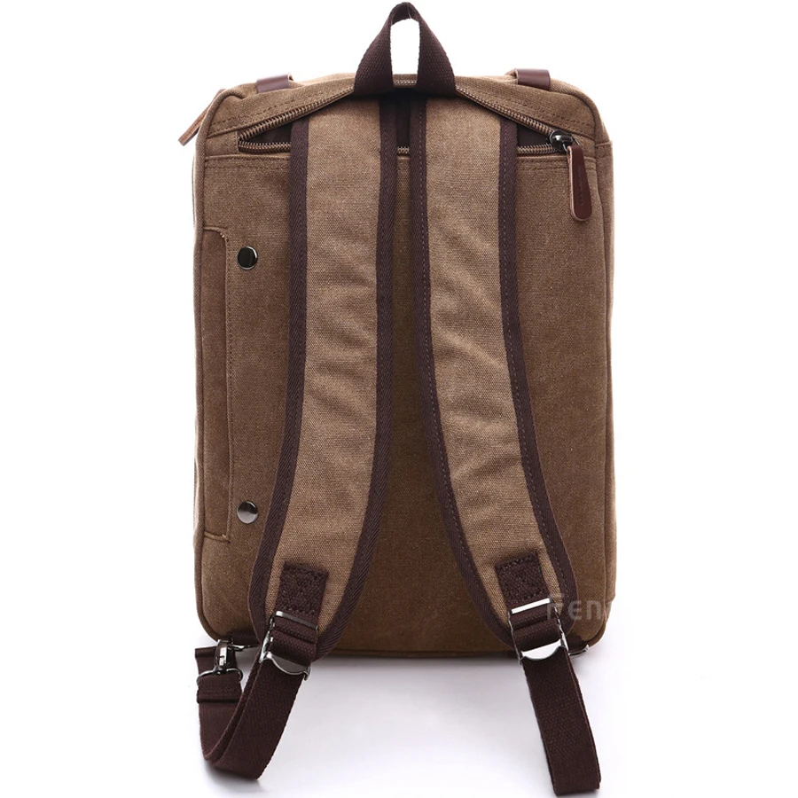 Большая емкость Холст человек сумки старинные портфель Универсальный мужчины