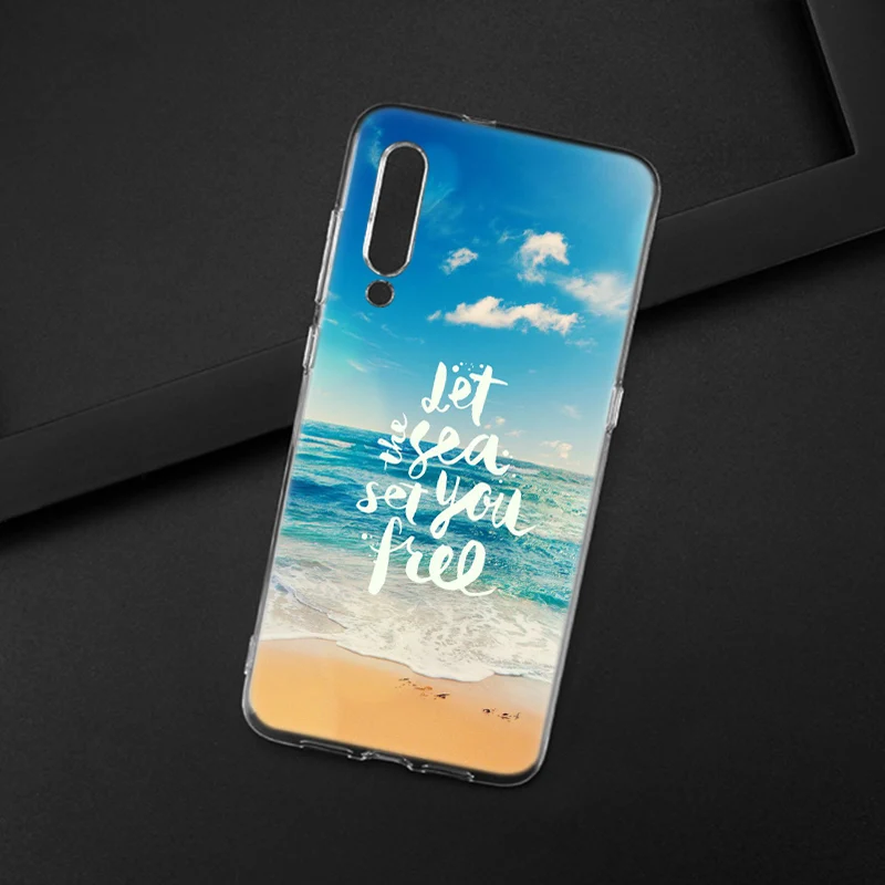 Силиконовый чехол с летней пляжной елкой для Xiaomi Pocophone F1 9T 9 9SE 8 A2 Lite A1 Mix3 Redmi K20 7A Note 4