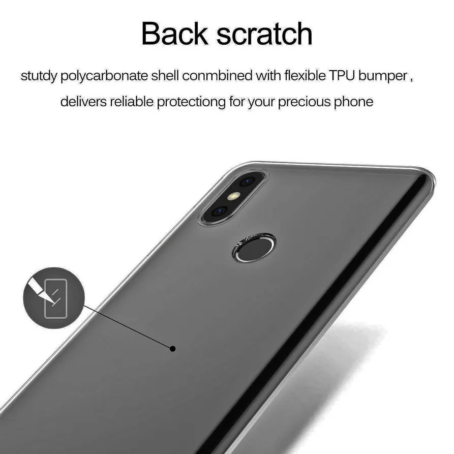 Для Xiaomi Redmi 3 3S 4 5 6 Note 2 4X 5A 6A Prime Pro ультратонкий прозрачный мягкий силиконовый чехол