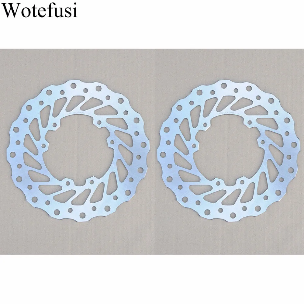 Wotefusi пара ротор дисковых передних тормозов для CR 125/500 CR 250 CRE F 250 R/F500 X CRF 450 [MT106]