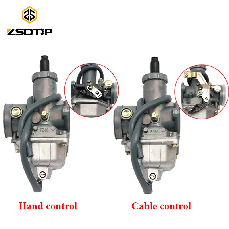 Карбюратор ZSDTRP PZ26/27/30 мм для мотоцикла карбюратор Honda CG125 CG150 CG250 TTR250 внедорожников